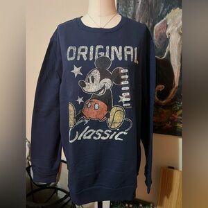 Disney Men's Original Classic Navy Sweater
